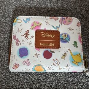 Disney Princess Icons Loungefly Wallet NWT